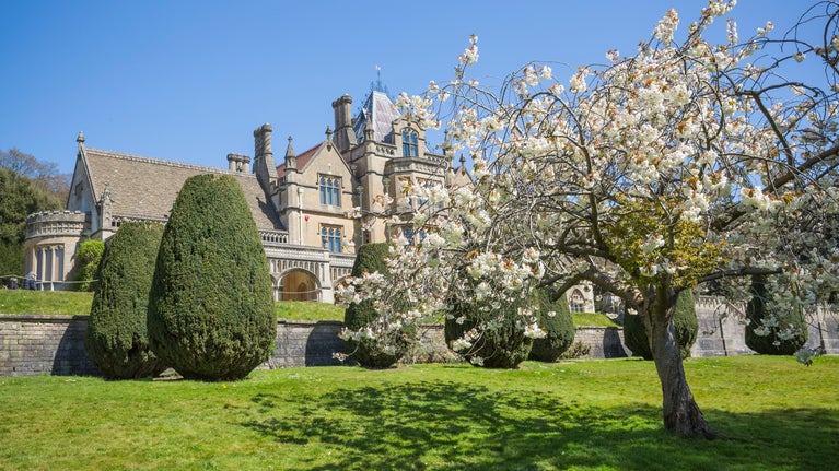 Tyntesfield House in Spring